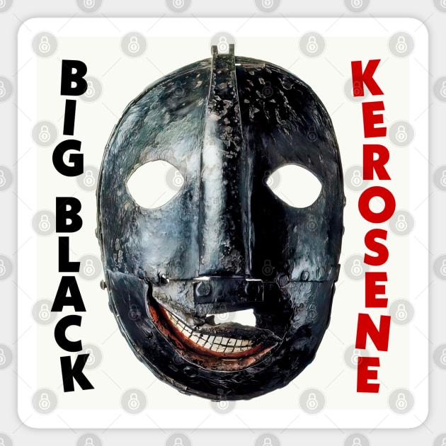 Big Black Kerosene ∆ Original Fan Artwork Sticker by unknown_pleasures